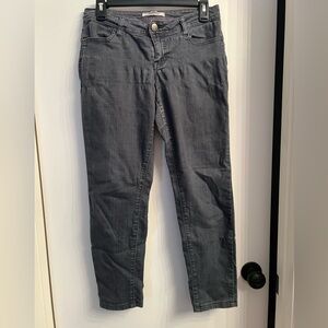 Denim Women's Charcoal Straight Leg Jeans